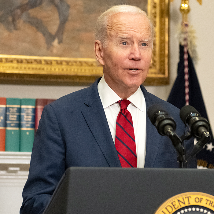 Joe Biden makes remarks on the DISCLOSE Act